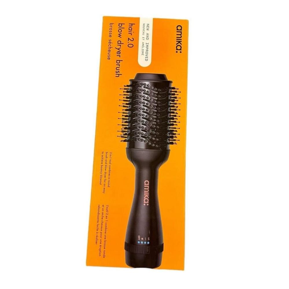Amika Hair Blow Dryer Brush 2.0 Drying Brush, Volumizer ￼